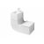 W+W Cuvette de WC et lavabo deux en un – ROCA A893020001